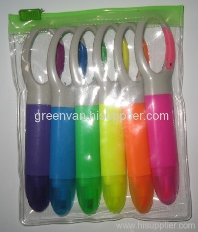 low price highlight pens set with rings