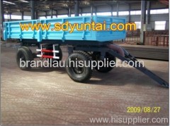 tractor mounted tipping trailer