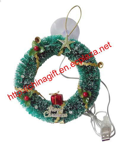 Usb christmas wreath