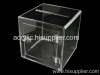 Acrylic donation box