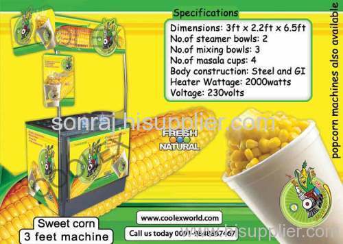 India sweet corn maker