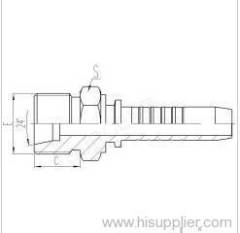 Metric Male 24°Cone Seat Seal H.T