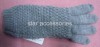 acrylic jacquard knitted gloves