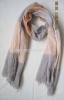 cotton stripe woven scarf