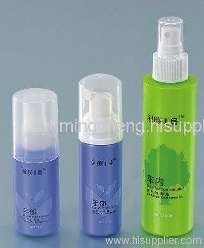 HDPE cosmetic bottle