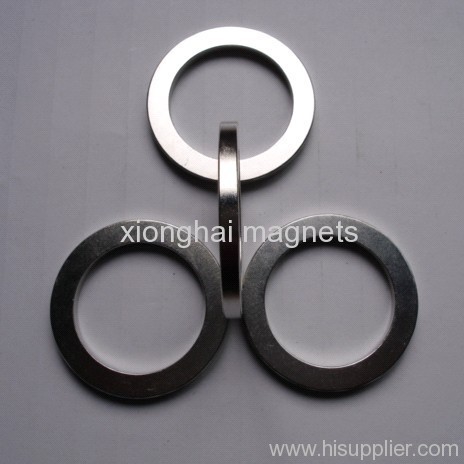 Supplier Grade N48 Nickle planting Strong ring Neodymium Rare Earth Magnet for sale