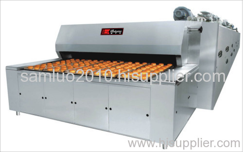 Continous Tunnel Oven for bakery food