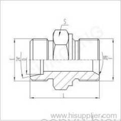 METRIC MALE 60° SEAT SEALING OR BONDED SEAL STUD ENDS