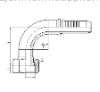 Hydraulic Hose fittings Mtric Flat Seak Fitting