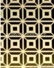 PVD Mirror Etched Gold Decorative Stainless Steel Sheet /Plate