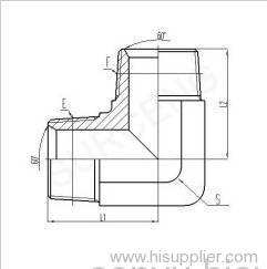 90°ELBOW BSPT MALE