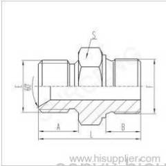 METRIC MALE WITH BONDED SEAL