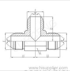 JIC MALE 74°CONE TEE