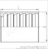 ferrule for SAE 100R1AT/EN 853 1SN hose