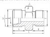 CNC : Metric Thread Bite Type Tube Adapter