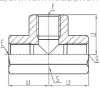 BSPT thread 60'' cone adapter