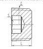 BSPT thread 60'' cone adapter