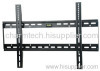 Black Steel Universal Fixed TV Mount