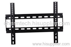 Black Steel Universal Fixed TV Bracket