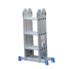 Aluminum Multifunction Ladder with 3 *4 steps---(big joint )