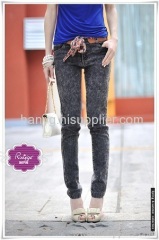 Korea Narrow Tube Jeans Pant