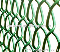 Plastic Coated Chain Link Fence