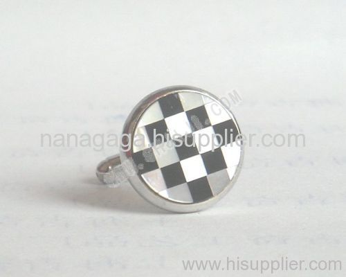 Shell cufflink