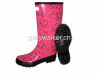 Ladies' fashion rain boots