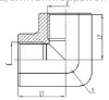 ( Eblow) Hydraulic adapters