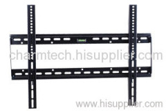 Black Steel Universal Fixed LCD TV Bracket