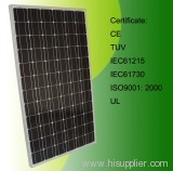 180watt monocrystalline solar panel (SNM-M180) with tuv iec iso