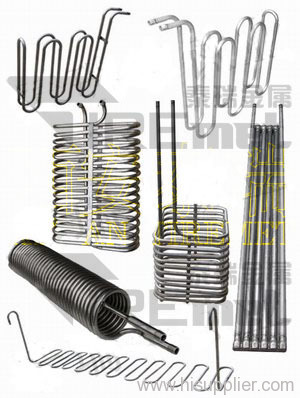 Titanium heating coil,titanium cooling coil,titanium spiral pipe
