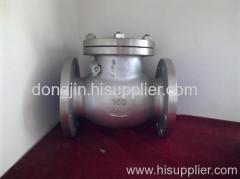 ANSI flanged swing check valve