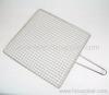 square stainless steel barbecue grill mesh