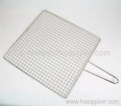 square stainless steel barbecue grill mesh