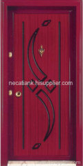 Metropol Steel Door Model 4048 Mahogany