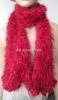 polyester plain knitted scarf