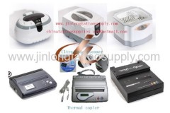 Thermal copier and ultrasonic cleaner
