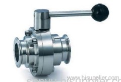 stainless steel ball valve butterfly