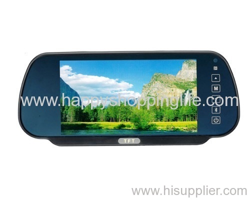 Car Video - Bluetooth Rear View Mirror Monitor