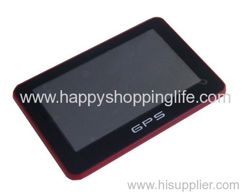 4.3 Inch Touchscreen GPS Navigation w/ Media Player