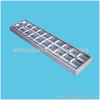 Ceiling mounted grille lamp, T8 2x18W lighting fixtures