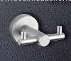 double aluminium robe hooks