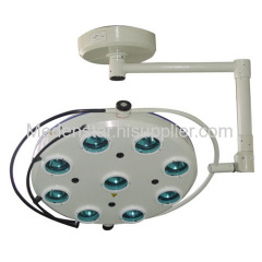 Cold light operating lamp with 9 reflectors