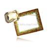 square shaped brooch