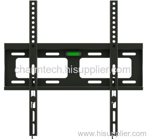 Black Steel Super Low-Profile TV Wall Bracket