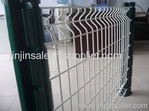 Double wire fence panel