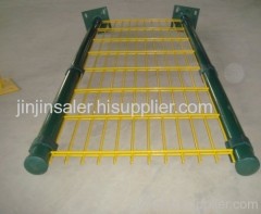 Double wire fence panel