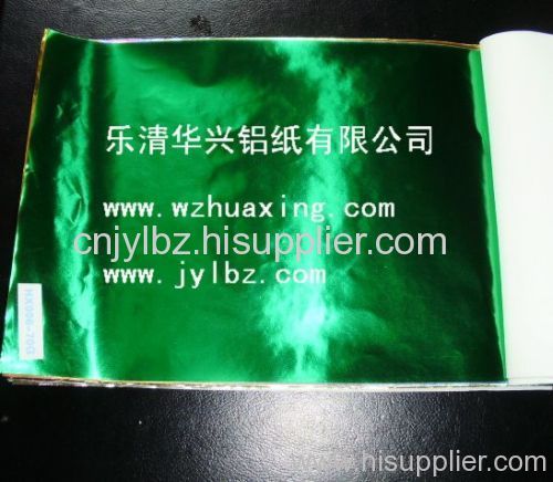 printed aluminium foil paper