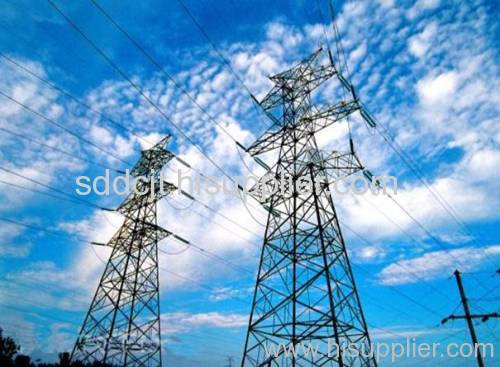 500kv transmission line steel tower